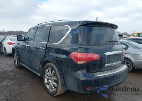 2012 Infiniti Qx56 z USA, uszkodzony, nr VIN JN8AZ2NE0C9017993